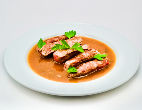 Filet Mignon with Demi-Glace Sauce — sides and entrées for catering in Orange County