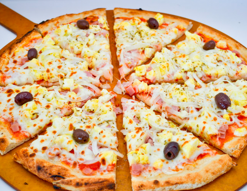 Portuguesa — savory pizzas for catering in Orange County