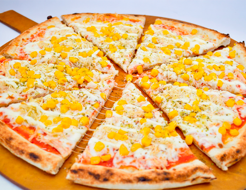 Chicken and Catupiry — savory pizzas for catering in Orange County