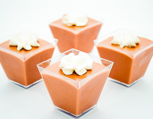 Chocolate Mousse — An airy chocolate dessert made with rich chocolate and whipped cream.
