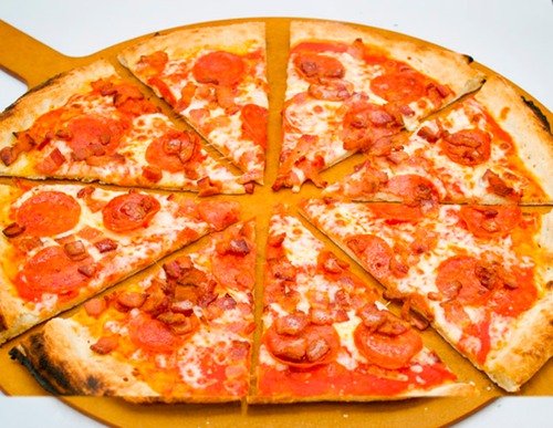 Meat Lovers — savory pizzas for catering in Orange County